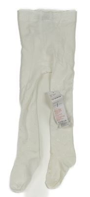 Nové - Bílé silonky s mašlemi Jasper Conran