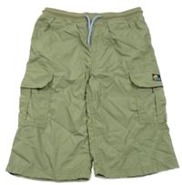 Khaki cargo kraťasy Kids