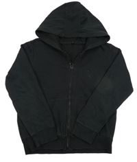 Černá propínací mikina s kapucí zn.George