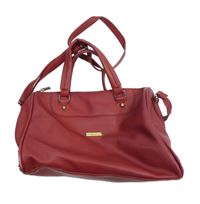 Dámská červená koženková crossbody kabelka Nathalie Andersen 