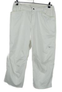 Dámské bílé sportovní funkční capri kalhoty Nike 