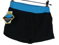 Nové - Dámské černo-modré plavkové nohavičkové kalhotky 