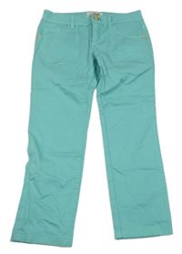 Světlemodré plátěné kalhoty 