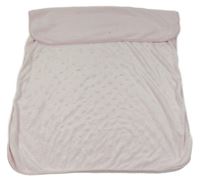 Světlerůžová minky deka 