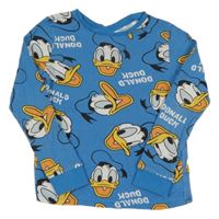 Modré triko s Donaldem H&M