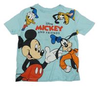 Světlemodré tričko s Mickey Mousem Primark 