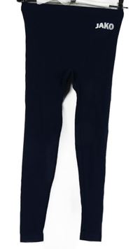 Dámské tmavomodré funkční spodní legíny Jako