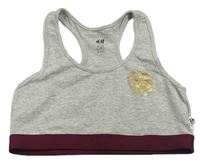 Šedá lambáda s potiskem - Harry Potter H&M