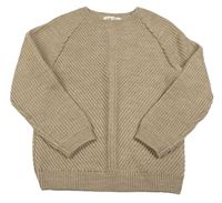 Světlehnědý svetr H&M