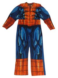Kostým - Modro-červený overal - Spidermanem Marvel