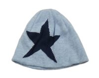 Světlemodrá čepice s hvězdou Next