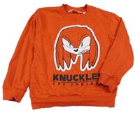 Červená mikina s potiskem H&M