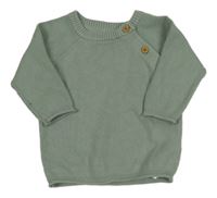 Zelenošedý svetr F&F