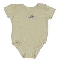 Světlebéžové body s želvou 