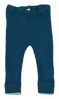 Petrolejové žebrované kamaše George