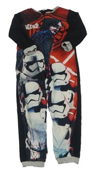 Černo-červený fleecový overal se Star Wars 
