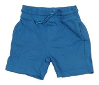 Modré bavlněné kraťasy Mothercare