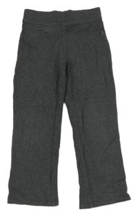 Tmavošedé melírované teplákové kalhoty M&S