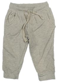 Šedé melírované tepláky orsolino