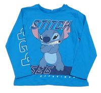 Modré triko se Stitchem PRIMARK