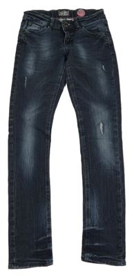 Tmavomodré skinny teplákové rifle s prošoupáním VINGINO