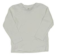 Bílé triko H&M