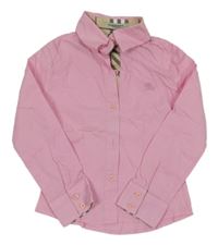 Růžová halenka BURBERRY