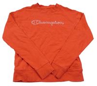 Červená mikina s logem Champion