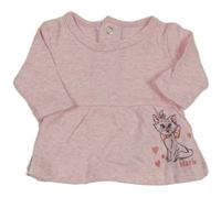 Růžové melírované triko s Marií Primark