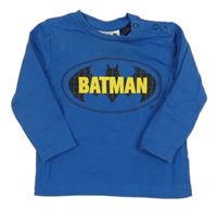 Modré mikinotriko s logem Batmana