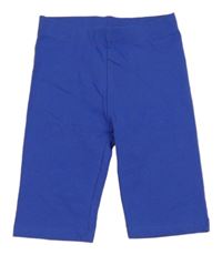 Modrofialové elastické kraťasy Kids