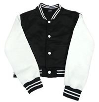 Černo-bílá baseballová mikina s kapybarou