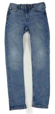 Modré skinny fit rifle H&M