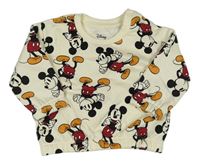 Krémová mikina s Mickeym Primark