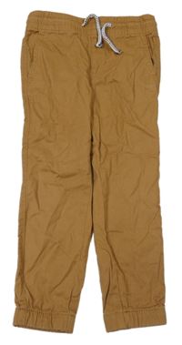 Hnědé lehké jogger cuff rifle H&M