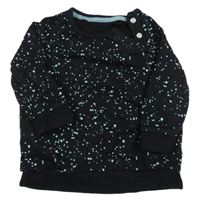 Černá vzorovaná mikina George