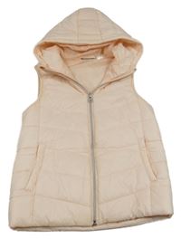 Meruňková šusťáková zateplená vesta s kapucí Pepperts