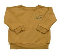 Hnědá mikina s nápisem Primark