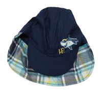 Tmavomodrá kšiltovka se žralokem 