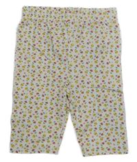 Bílé vzorované legíny Ergee