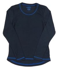 Tmavomodré funkční triko Tchibo