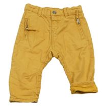 Hořčicové podšité kalhoty Orchestra 