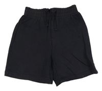 Tmavomodré teplákové kraťasy Tu