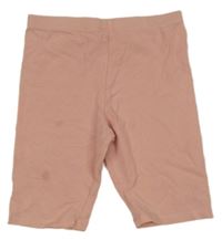 Světlerůžové elastické kraťasy H&M