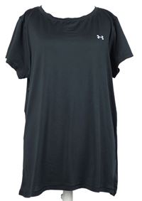 Pánské černé sportovní funkční tričko Under Armour 
