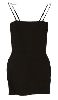 Dámské hnědé žebrované pletené minišaty Babaton 