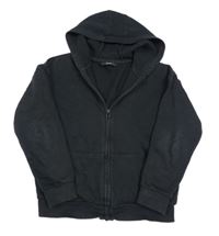 Černá propínací mikina s kapucí George