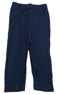 Tmavomodré pyžamové kalhoty Primark