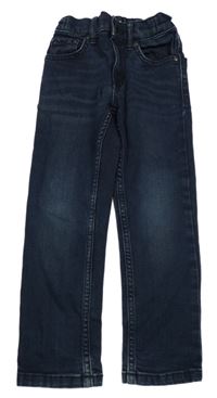 Tmavomodré kalhoty Tu