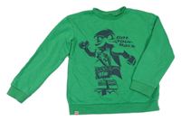 Zelená mikina s Ninjago H&M